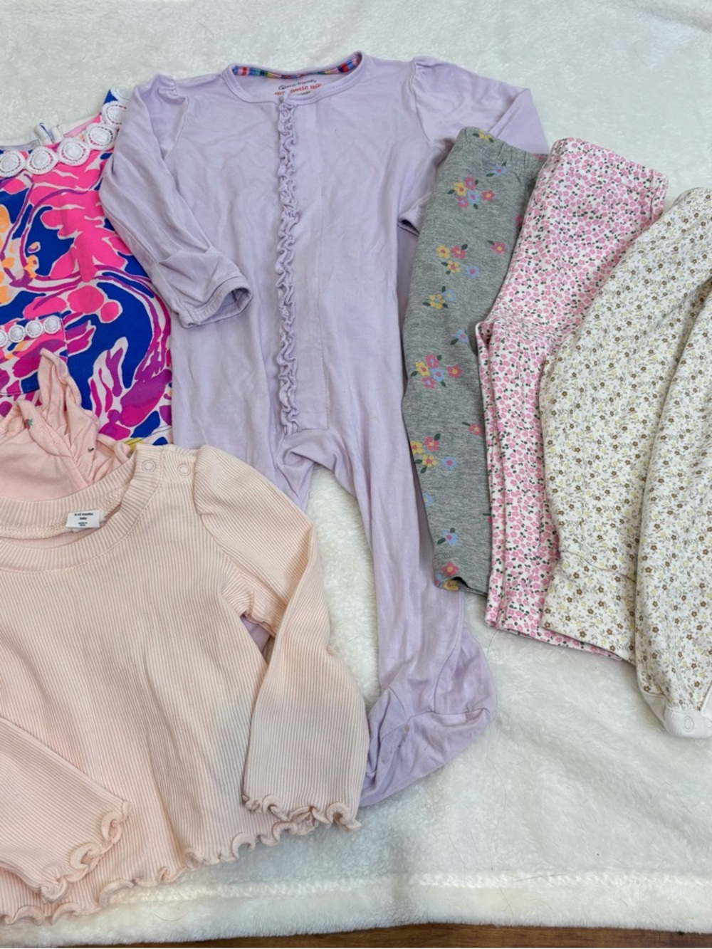 Baby clothes lot. 3-6 & 6-12 months magnetic Me Lilly Pulitzer Gap